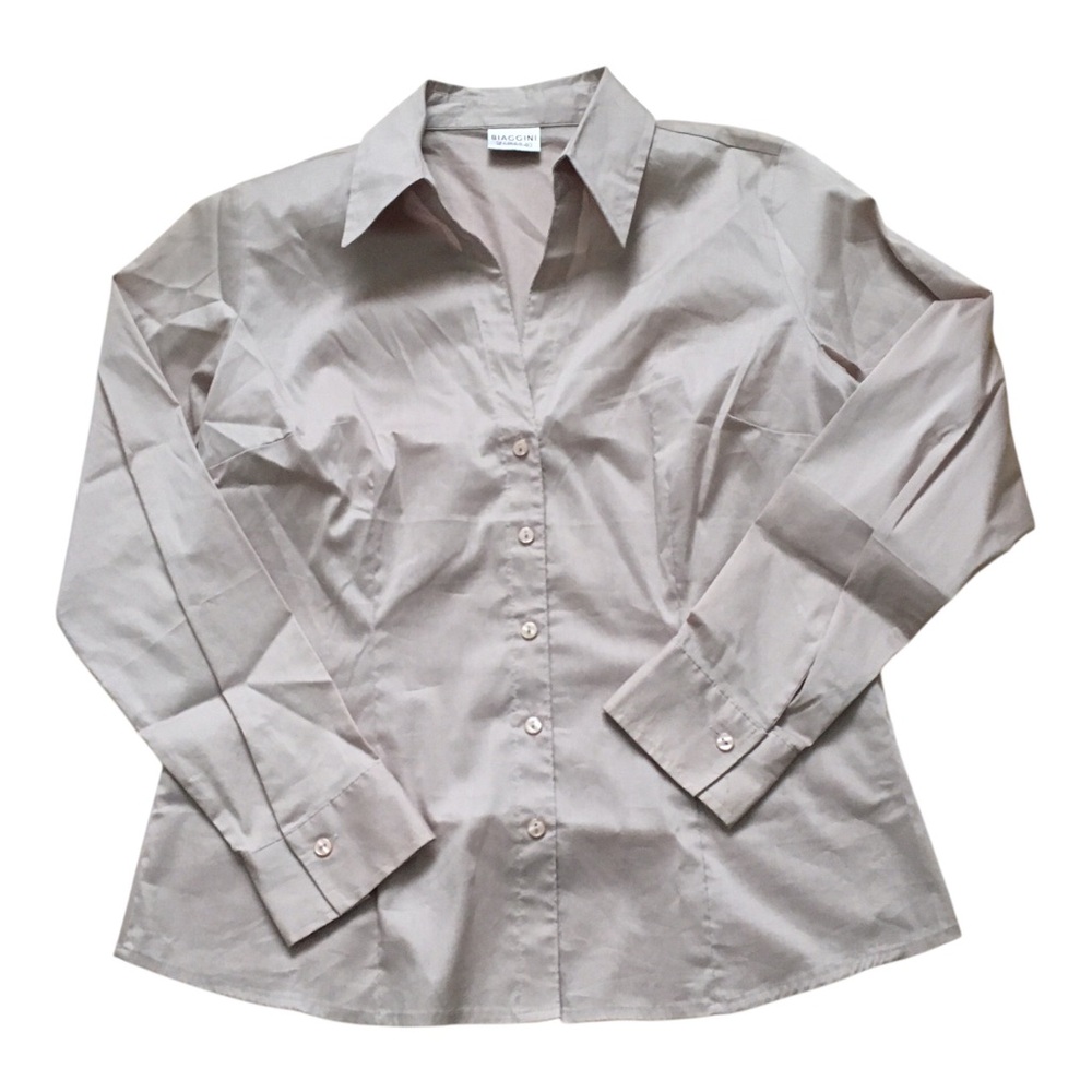 Biaggini Classic Purple Women's Button-Up Shirt 40